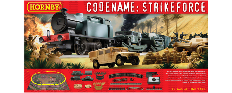 Hornby Strikeforce Train Set
